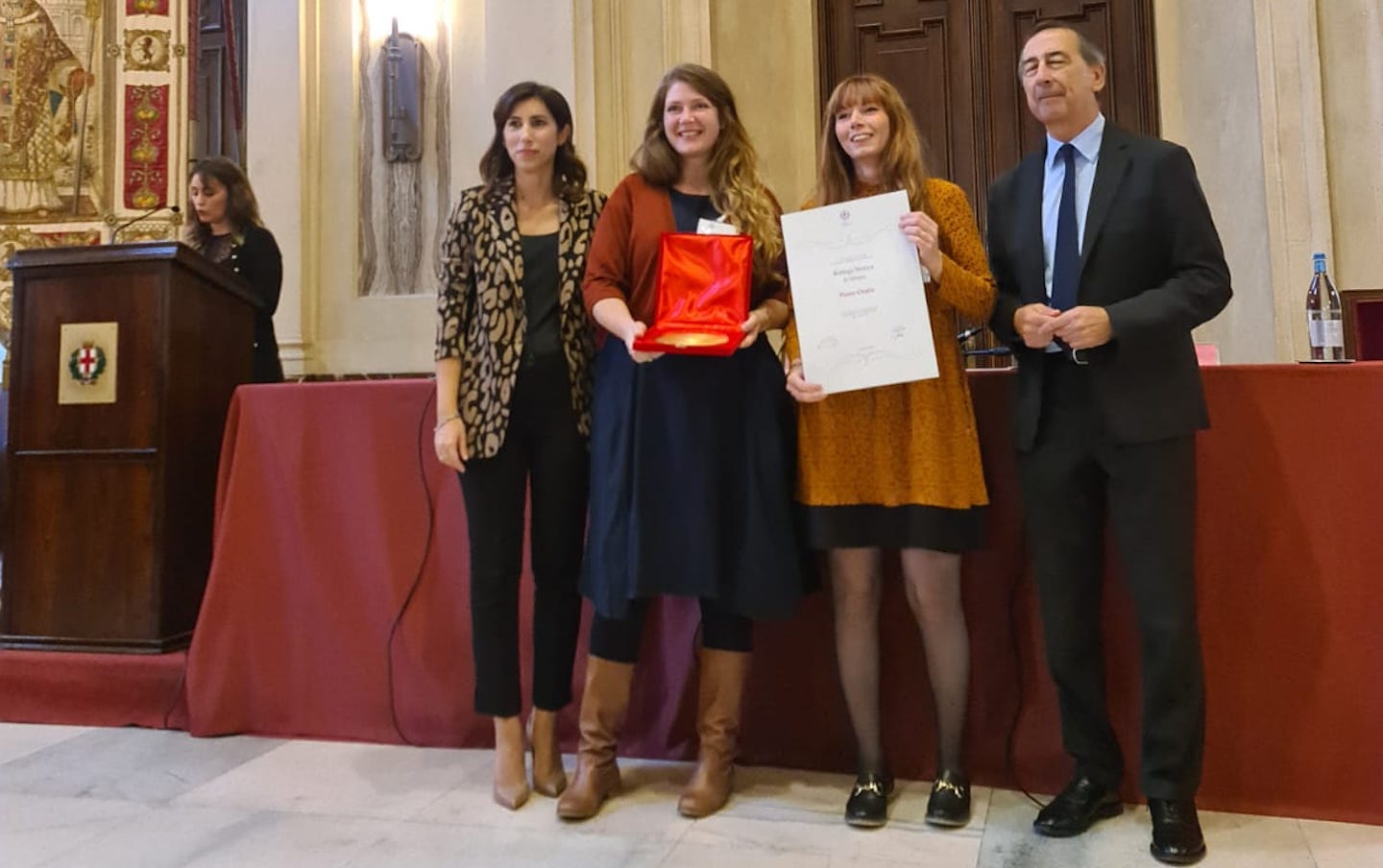Premio come Bottega storica di Milano consegnato dal Sindaco Sala